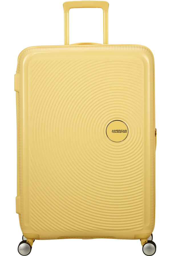American Tourister SoundBox Spinner TSA Expandable 77cm  Pastel Yellow