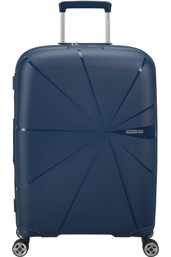 American Tourister Starvibe Spinner Expandable TSA 67cm Tengerészkék
