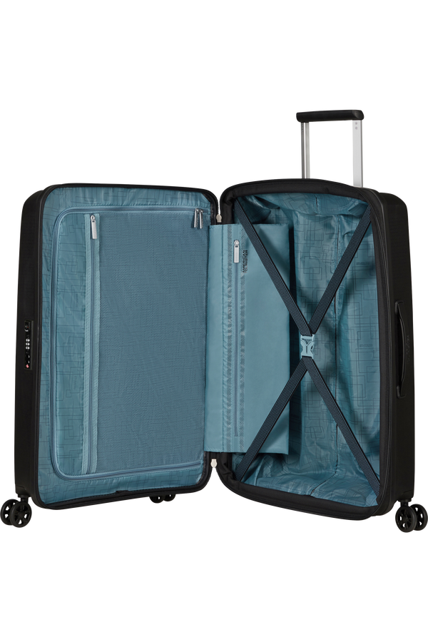 American Tourister Aerostep Spinner 67/24 Exp Tsa 67cm  Fekete