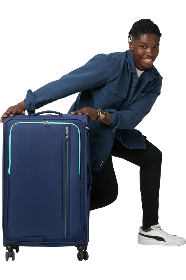 American Tourister Sea Seeker Spinner 80/30 Tsa 80 cm  Sötétkék American Tourister Sea Seeker Spinner 80/30 Tsa 80 cm  Sötétkék