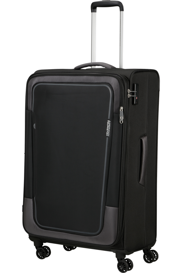 American Tourister Pulsonic Spinner Expandable 81cm  Aszfalt fekete