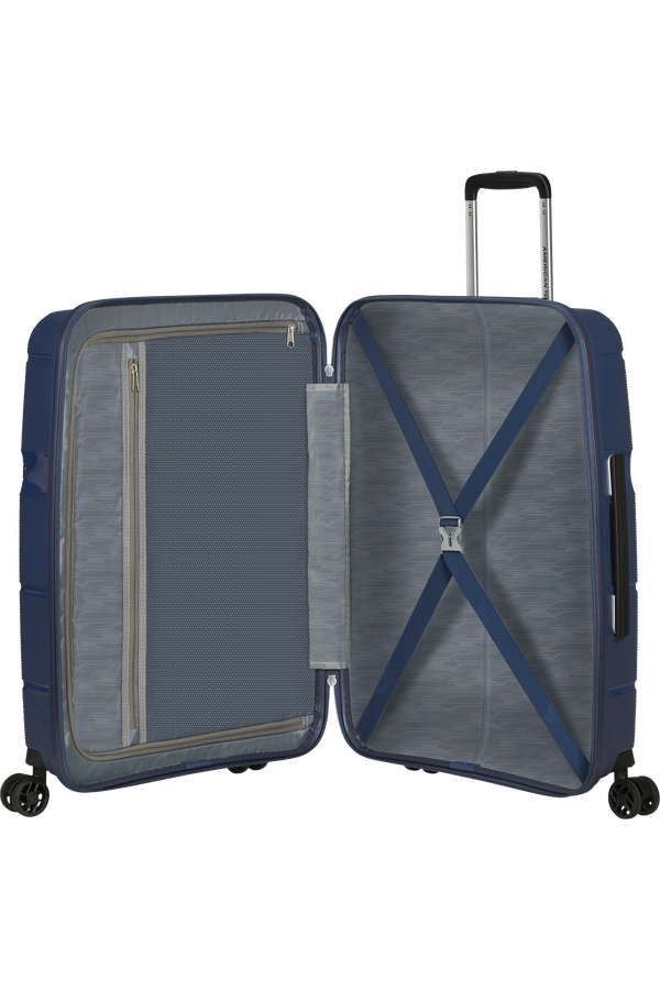 American Tourister Linex Spinner 66cm  Deep Navy American Tourister Linex Spinner 66cm  Deep Navy