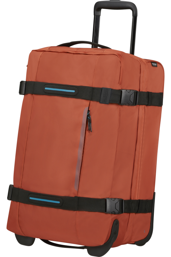 American Tourister Urban Track Duffle with Wheels S  Radiant Orange