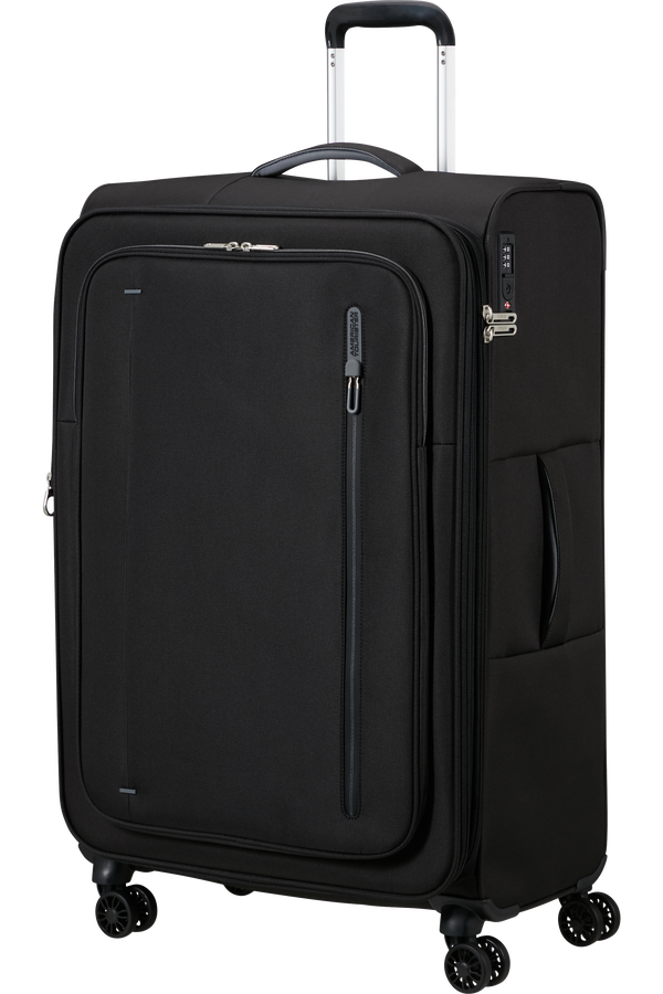 American Tourister Cloudrider Spinner EXP TSA L  Koromfekete