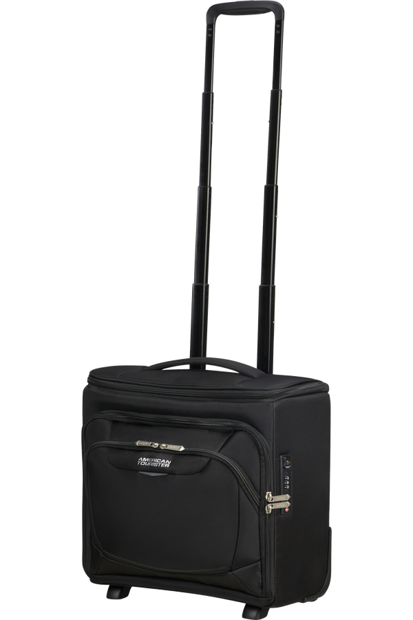 American Tourister SummerRide Upright Underseater Expandable Tsa Fekete American Tourister SummerRide Upright Underseater Expandable Tsa Fekete