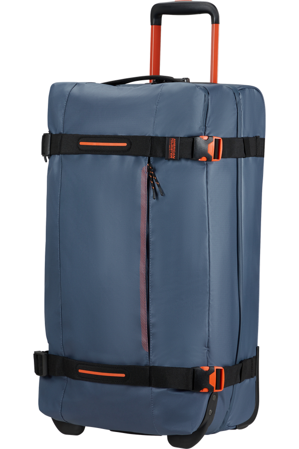 American Tourister Urban Track Duffle with Wheels Coated M  K&eacute;k/Narancs
