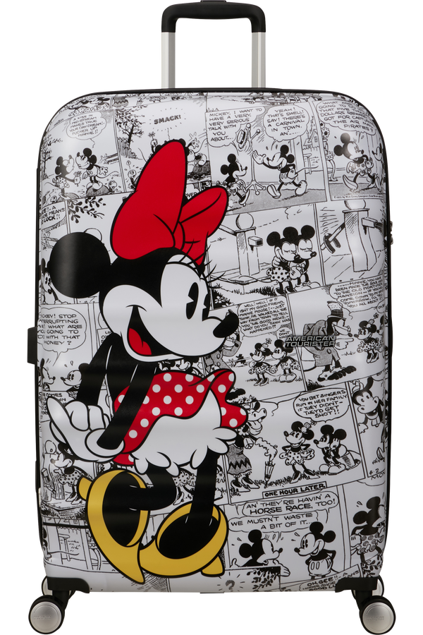 American Tourister Disney Wavebreaker Spinner TSA Disney Fl 77cm  Minnie, fehér