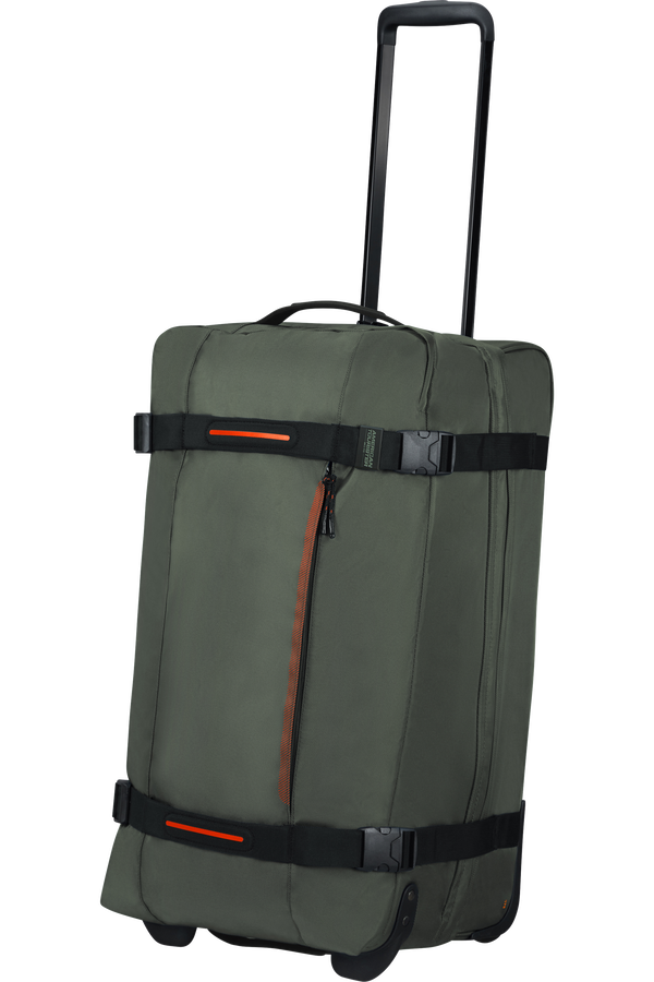 American Tourister Urban Track Duffle with Wheels M  Dark Khaki