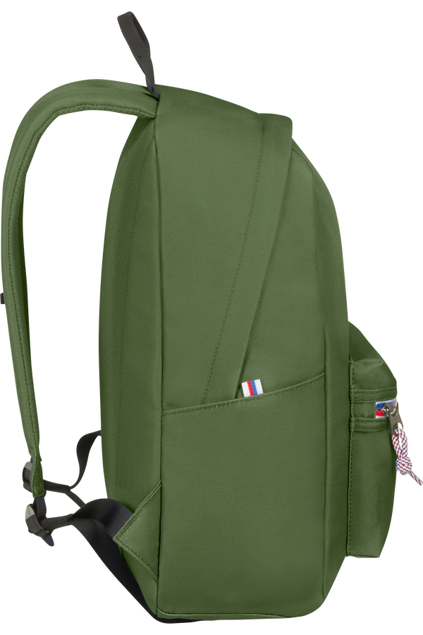 American Tourister Upbeat Backpack Zip  Olive Green