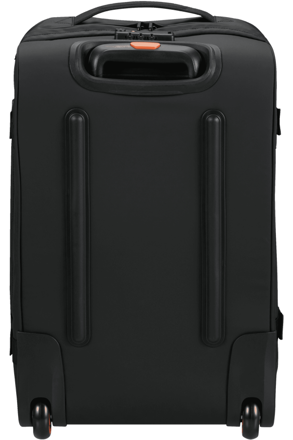 American Tourister Urban Track Duffle with Wheels Lmtd S  Fekete/Narancssárga American Tourister Urban Track Duffle with Wheels Lmtd S  Fekete/Narancssárga