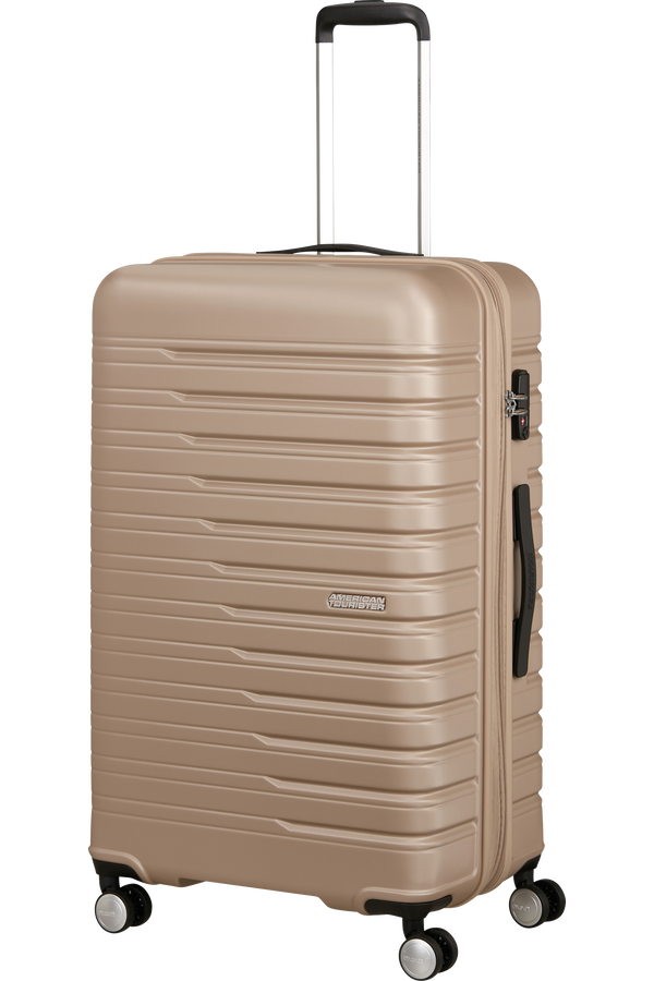 American Tourister Flashline Spinner 78/29 EXP TSA  Ivory Gold