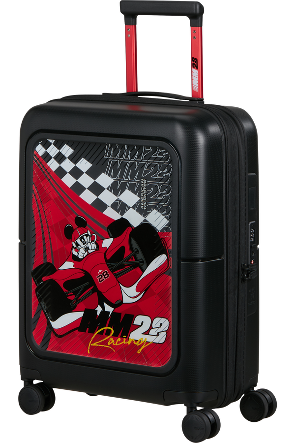 Dashpop Disney 55cm Kabin bőr&ouml;nd | American Tourister Dashpop Disney Spinner Expandable TSA Disney 55cm  Racing Mickey