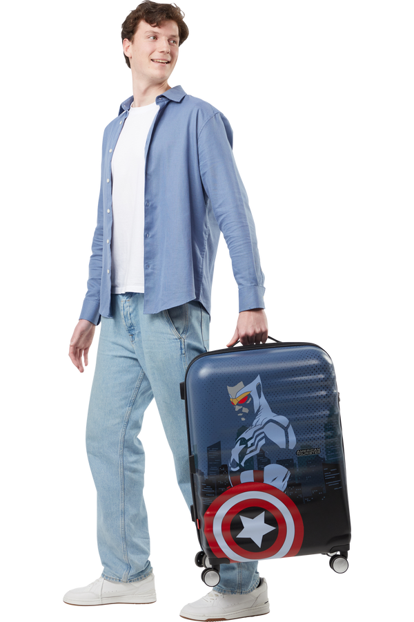 American Tourister Disney Wavebreaker Spinner TSA MARVEL Fl 67cm  Captain America City American Tourister Disney Wavebreaker Spinner TSA MARVEL Fl 67cm  Captain America City