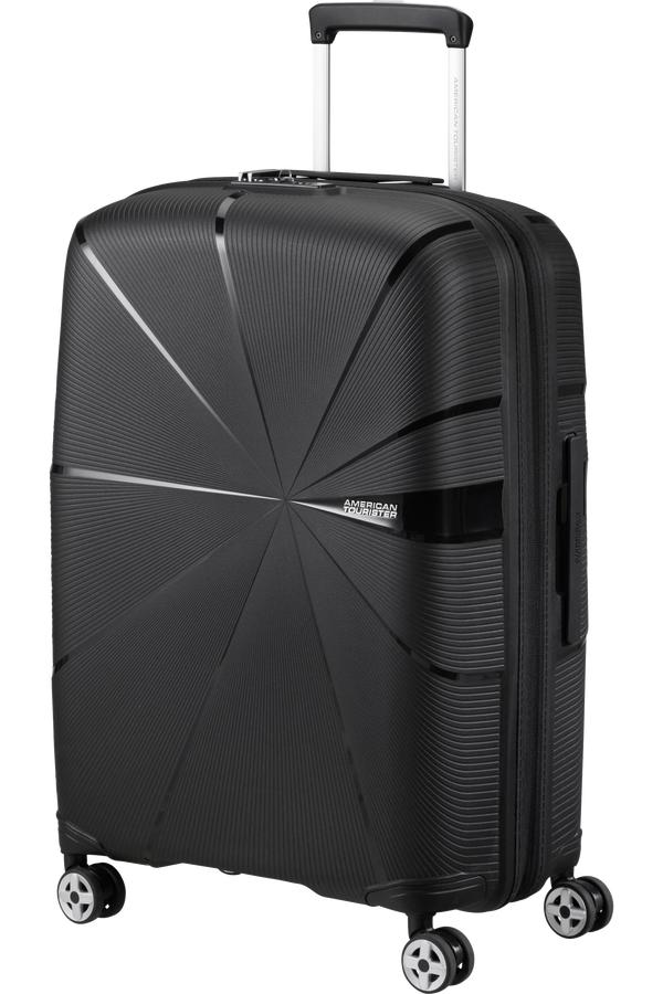 American Tourister Starvibe Spinner Expandable TSA 67cm Fekete