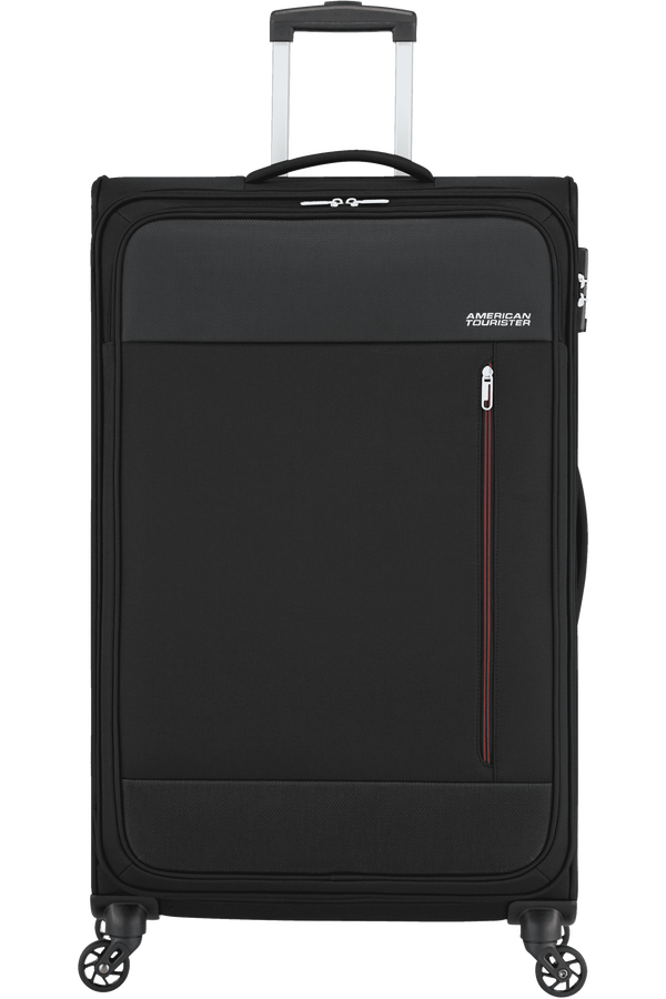 American Tourister Heat Wave Spinner TSA 80cm Jet Black