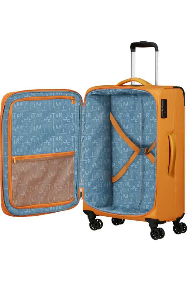 American Tourister Pulsonic Spinner Expandable 68cm  Naplemente s&aacute;rga