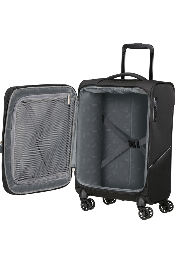 American Tourister SummerRide Spinner Expandable TSA 55cm L35  Fekete American Tourister SummerRide Spinner Expandable TSA 55cm L35  Fekete