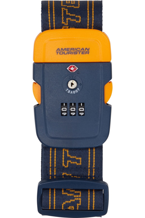 American Tourister American Tourist. Ta Luggage Belt TSA  K&eacute;k/Narancs