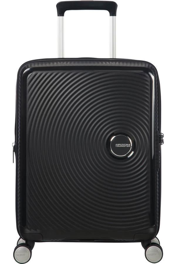 American Tourister Soundbox Spinner Expandable 55cm Bass Black