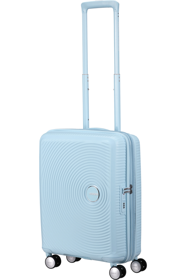 American Tourister SoundBox Spinner TSA Expandable 55cm  Pasztell kék American Tourister SoundBox Spinner TSA Expandable 55cm  Pasztell kék