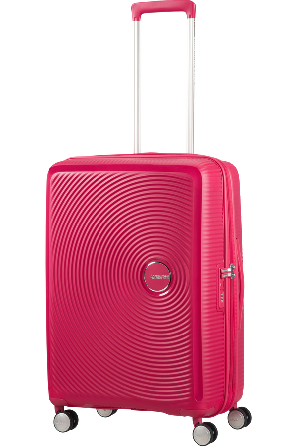 American Tourister Soundbox Spinner poszerzany 67cm Lightning Pink