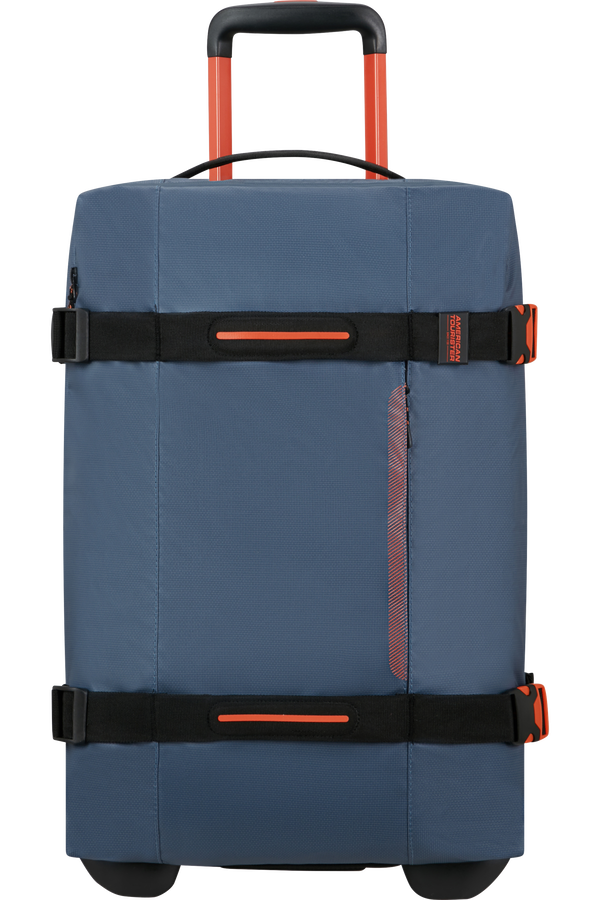 American Tourister Urban Track Duffle with Wheels Coated S  K&eacute;k/Narancs