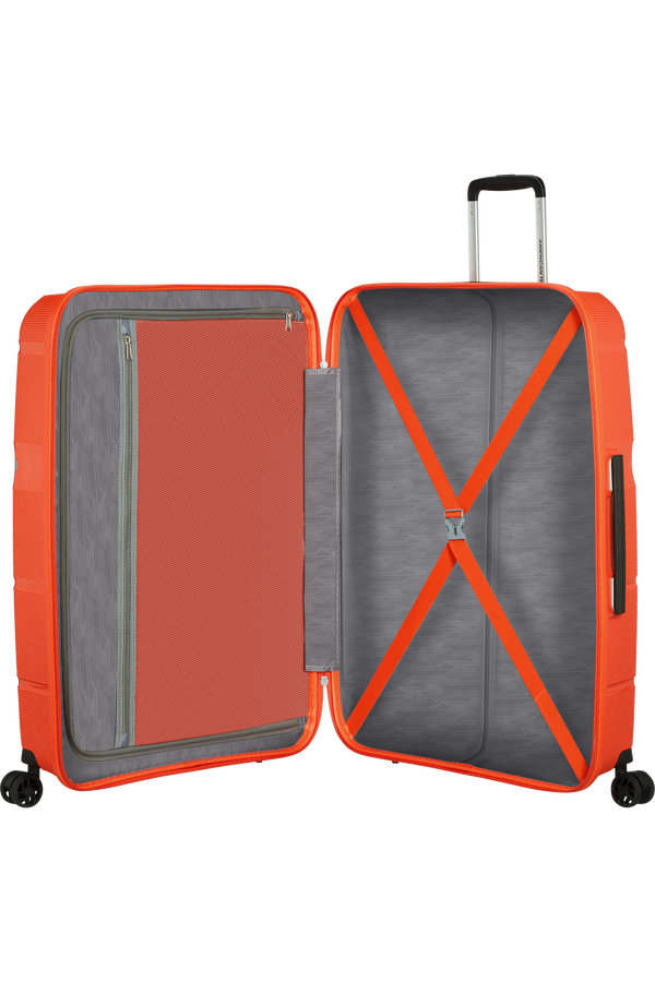 American Tourister Linex Spinner 76cm  Tigerlily Orange American Tourister Linex Spinner 76cm  Tigerlily Orange