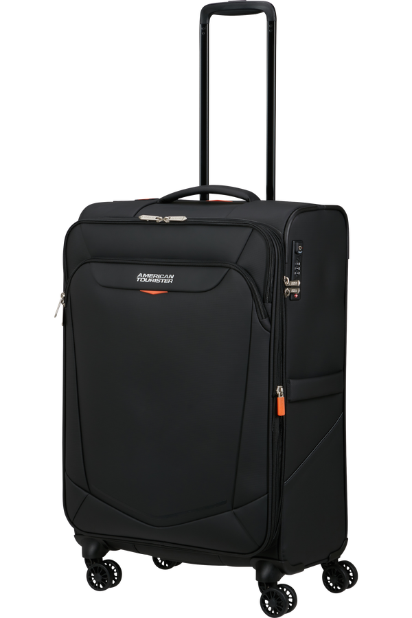 American Tourister SummerRide Spinner M EXP TSA SP 69cm  Fekete