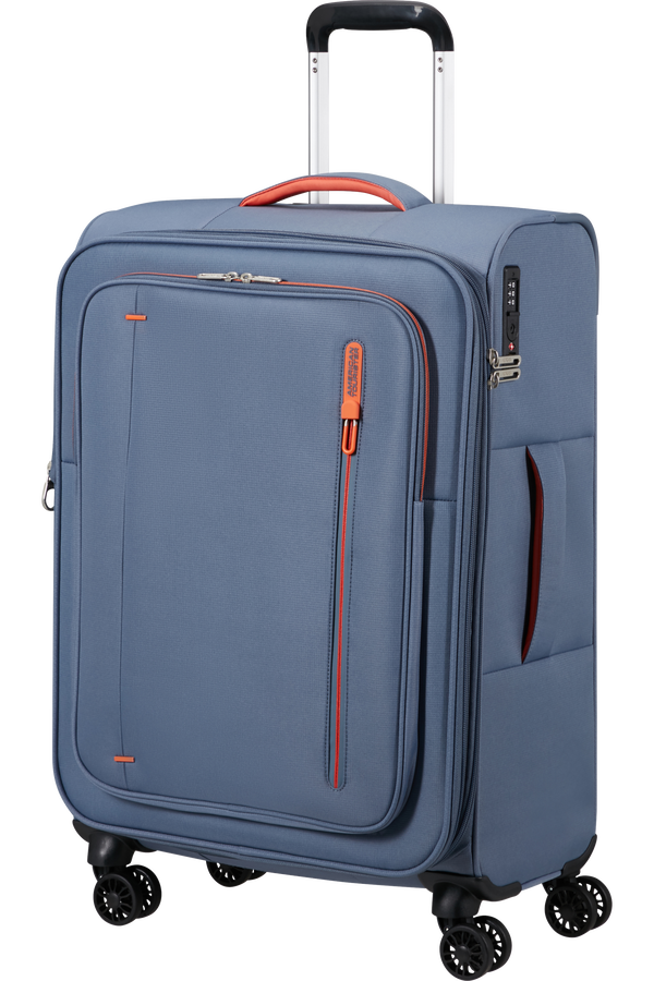 American Tourister Cloudrider Spinner EXP TSA M  Szürkéskék