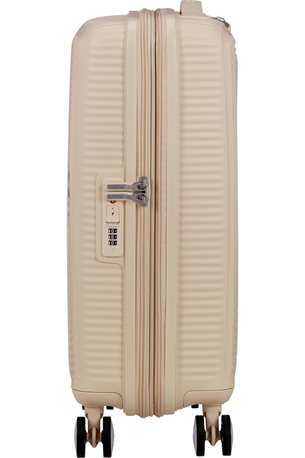 American Tourister SoundBox Spinner TSA Expandable 55cm  Coconut Sand