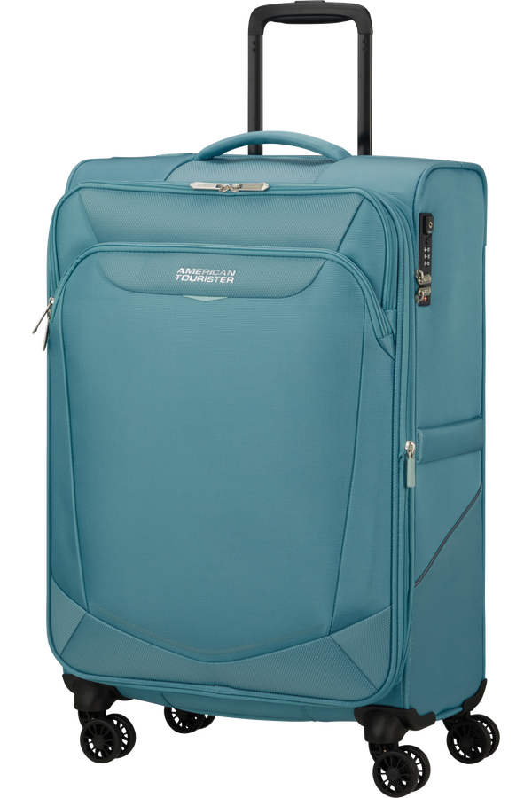 American Tourister SummerRide Spinner M EXP TSA 69cm Breeze Blue American Tourister SummerRide Spinner M EXP TSA 69cm Breeze Blue