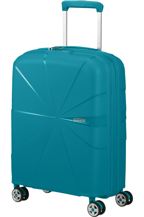 American Tourister Starvibe Spinner Expandable TSA 55cm Verdigris