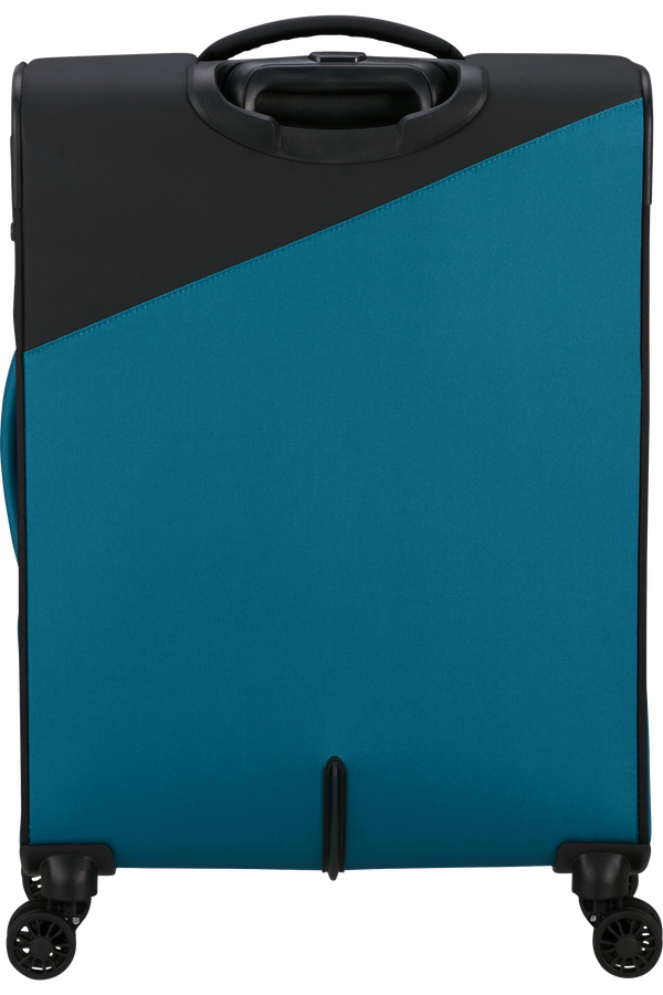 American Tourister Daring Dash Spinner Expandable TSA M  Fekete/K&eacute;k