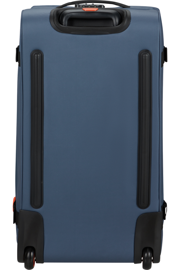 American Tourister Urban Track Duffle with Wheels Coated M  Kék/Narancs American Tourister Urban Track Duffle with Wheels Coated M  Kék/Narancs