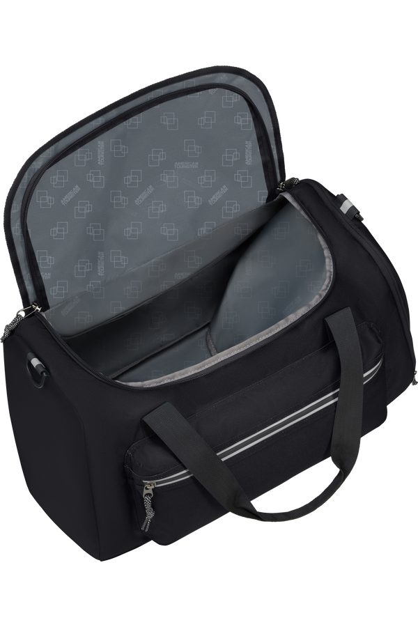 American Tourister Brightup Duffle Zip  Fekete