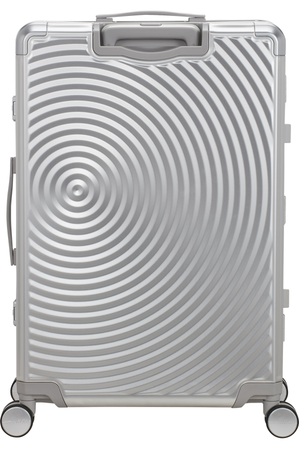 American Tourister Soundbox Alu Spinner TSA 77cm  Silver