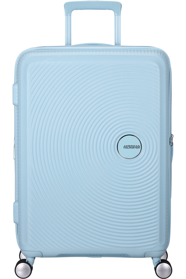 American Tourister SoundBox Spinner TSA Expandable 67cm  Pasztell kék