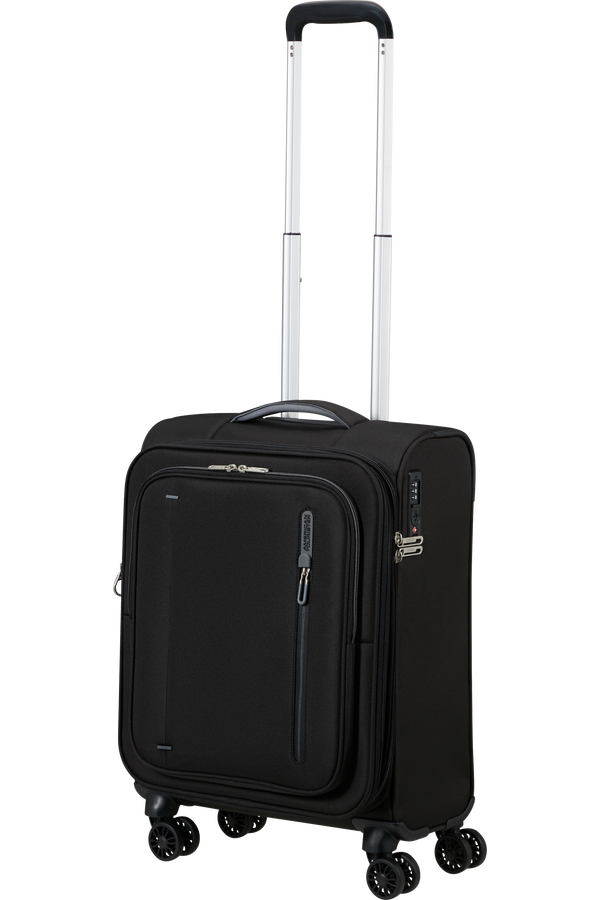 American Tourister Cloudrider Spinner EXP TSA S  Koromfekete