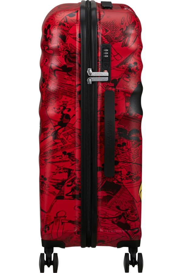 American Tourister Disney Wavebreaker Spinner TSA Disney Fl 67cm  Mickey, piros American Tourister Disney Wavebreaker Spinner TSA Disney Fl 67cm  Mickey, piros