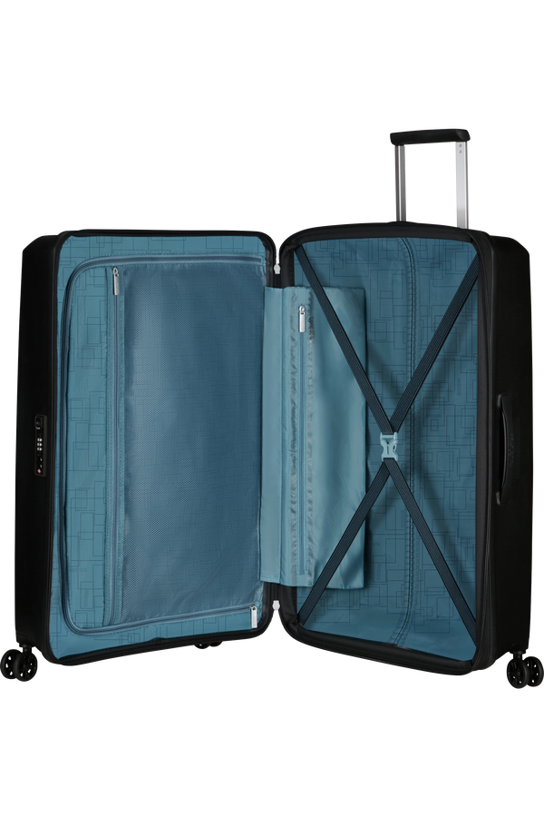 American Tourister Aerostep Spinner 77/28 Exp Tsa 77cm  Fekete