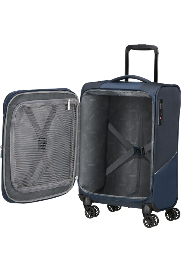 American Tourister SummerRide Spinner Expandable TSA 55cm L35  Tengerészkék American Tourister SummerRide Spinner Expandable TSA 55cm L35  Tengerészkék