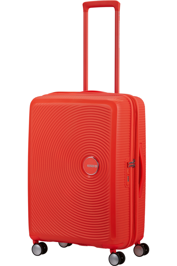 American Tourister SoundBox Spinner TSA Expandable 67cm  Neon Orange