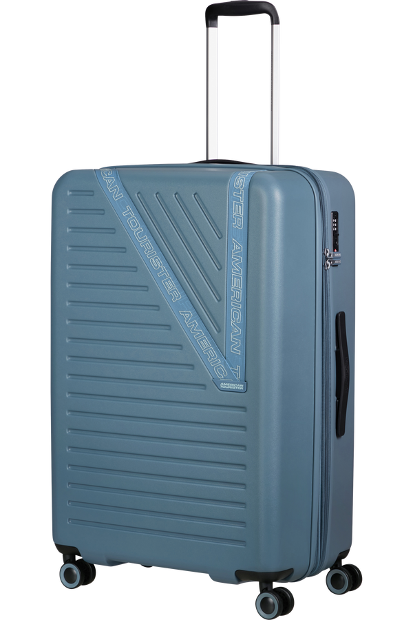 American Tourister Dynabelt Spinner EXP TSA 77cm  Rainstorm Blue