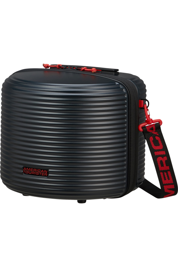 American Tourister Rollio Beauty Case  Fekete/piros American Tourister Rollio Beauty Case  Fekete/piros