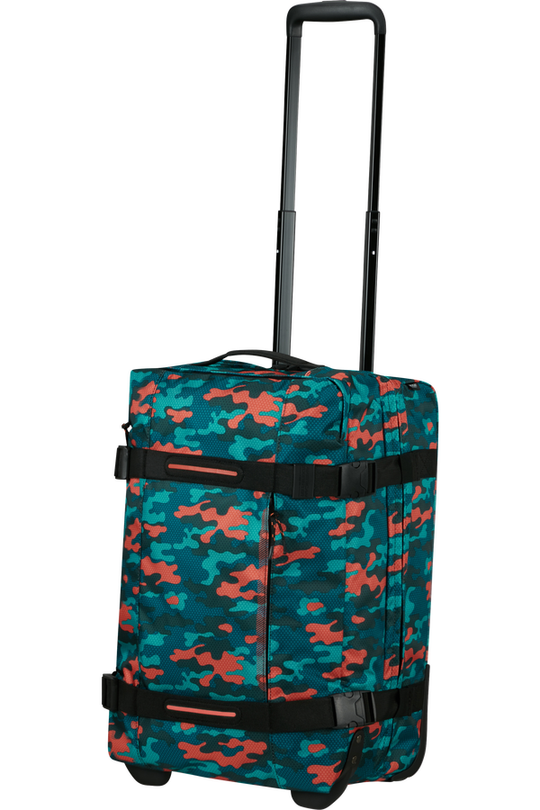 American Tourister Urban Track Duffle with Wheels S  Camo Print American Tourister Urban Track Duffle with Wheels S  Camo Print