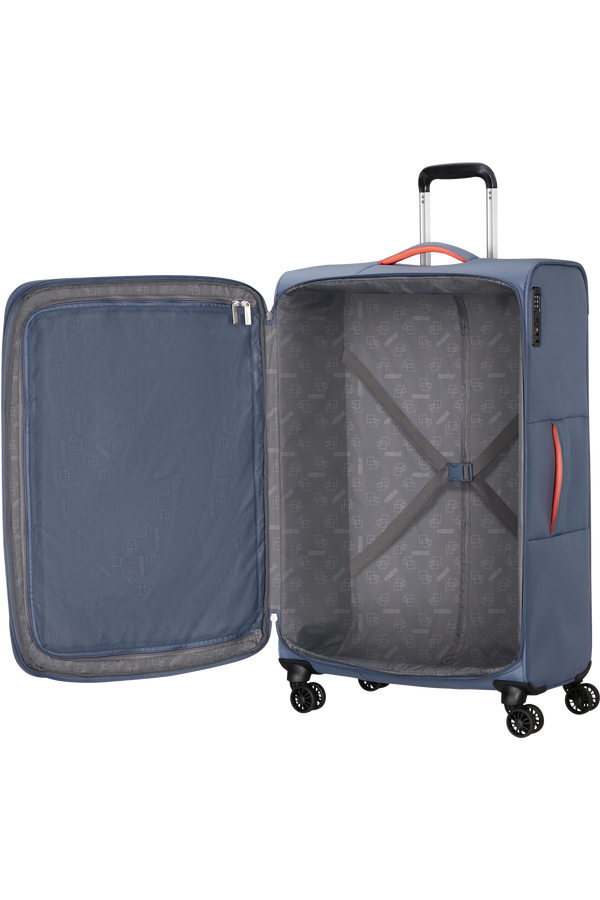 American Tourister Cloudrider Spinner EXP TSA L  Szürkéskék
