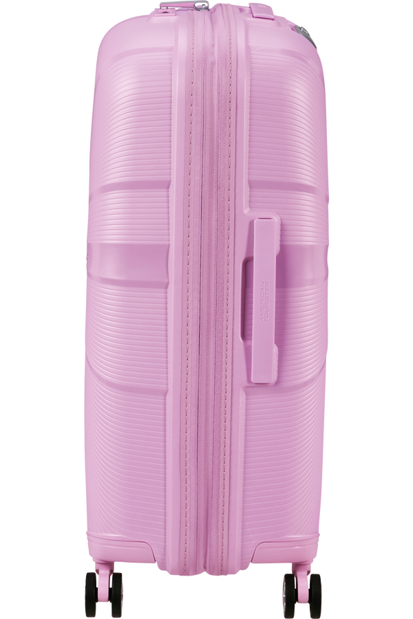 American Tourister StarVibe Spinner Expandable TSA 67cm  Metallic Pastel Lavender