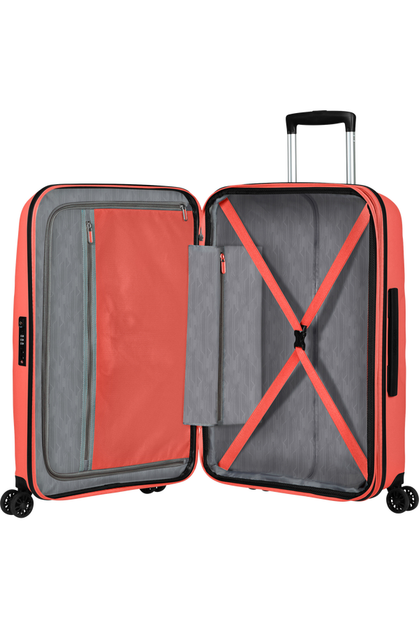 American Tourister Bon Air Dlx SPINNER 66/24 TSA EXP  Flash Coral