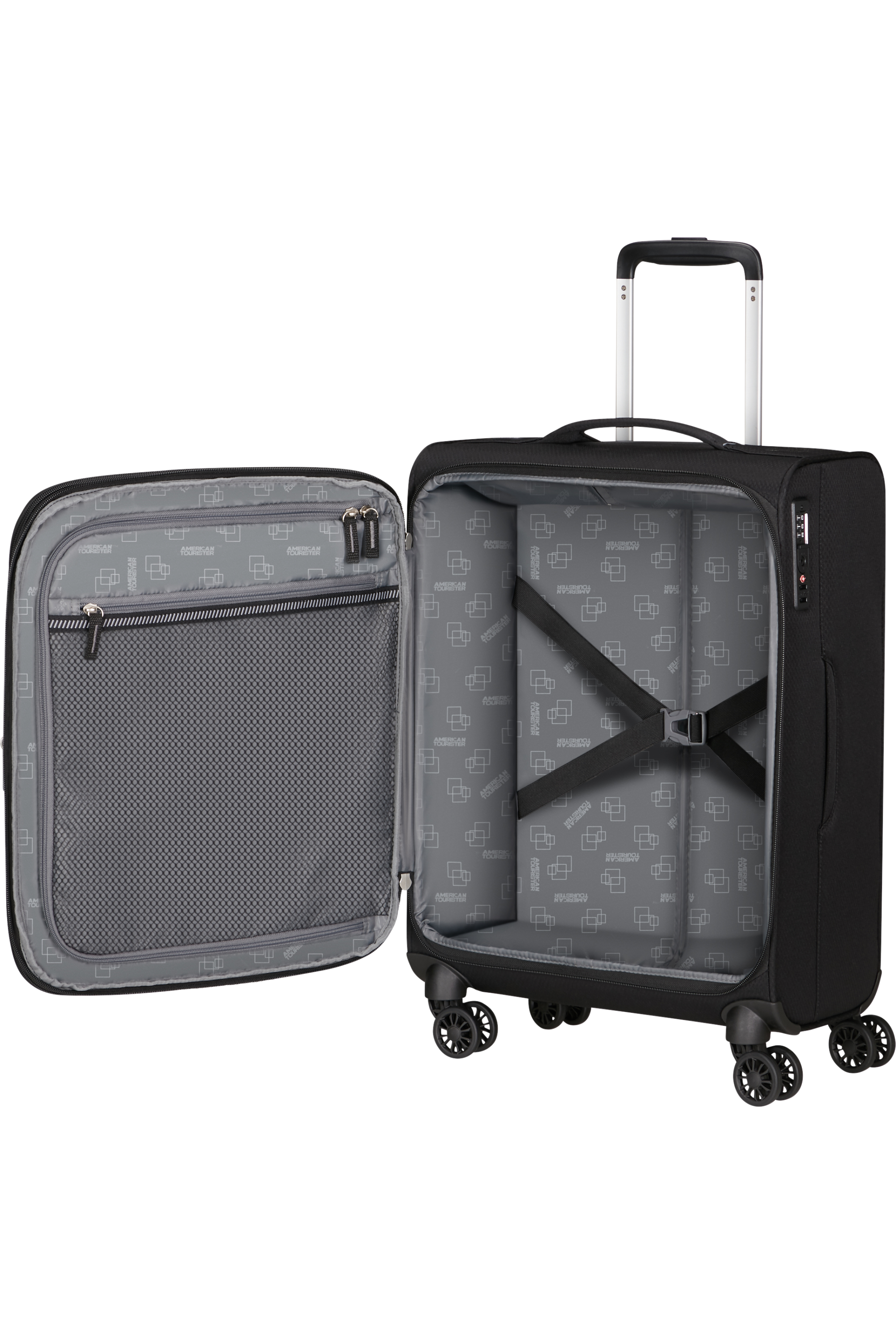 American Tourister Aerospin Spinner 69 TSA Expandable 71/80L