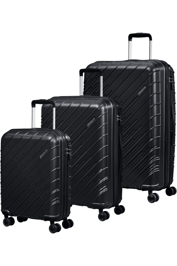 American Tourister Speedstar 3 PC SET A  Fekete